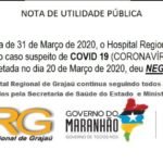 hrg informa caso negativo 31.03.2020