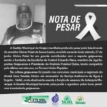 nota de pesar prefeitura de grajau